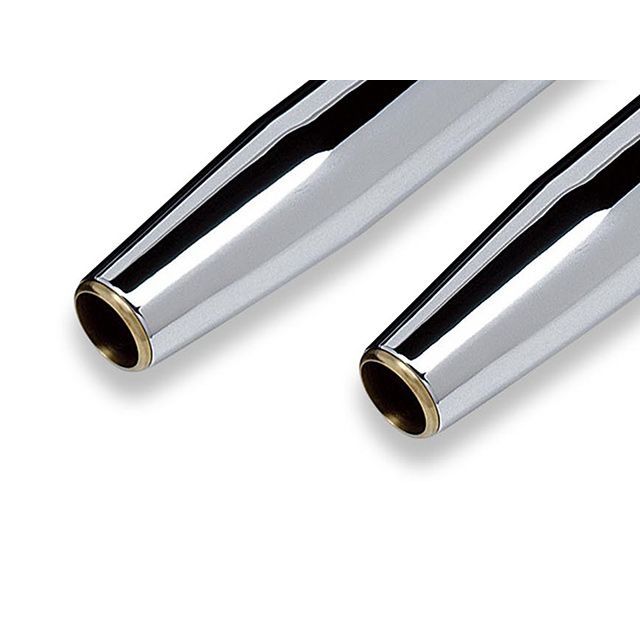 画像の2点セット モーターステージ スーパーブラス/2014〜XL 仕様 クロームメッキ仕上げ