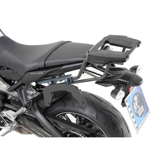 ヘプコ＆ベッカー MT-09 トップケースホルダー（キャリア） アルミラック ヤマハ MT-09（ダークグレー） 年式：2017〜 HEPCO＆BE…の通販は