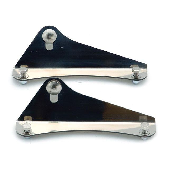 ブラスドラッグ スリップオンマフラー クローム モーターステージ