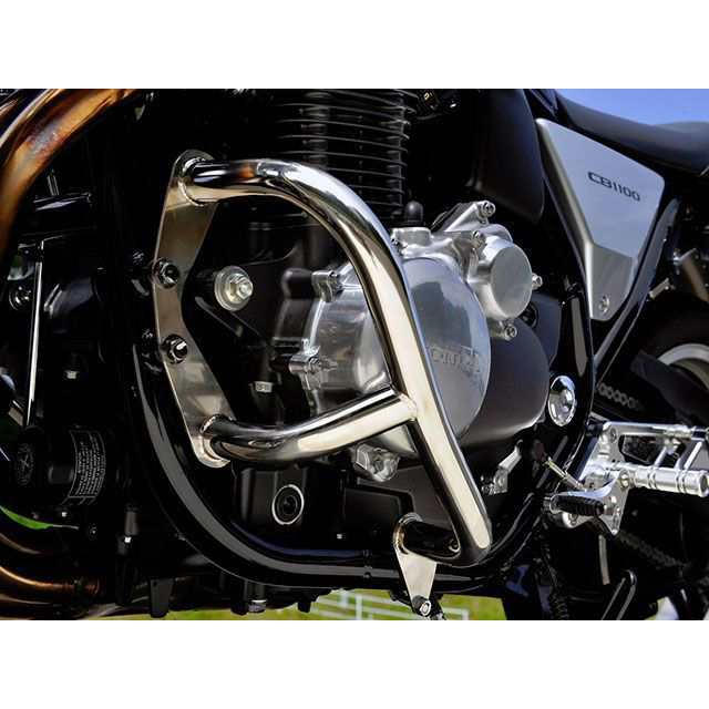 オーバーレーシング エンジンガード（ステンレス） OVER RACING バイクの通販は