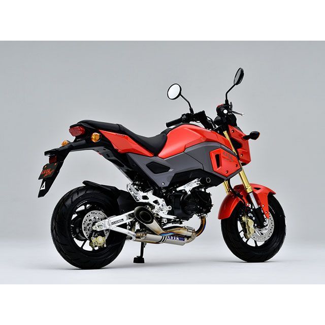 オーバーレーシング GROM スパイラル フルチタン マフラー OVER RACING_3