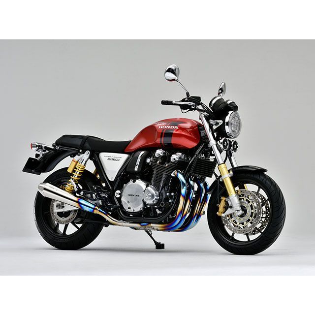 オーバーレーシング CB1100RS チタン メガホンマフラー 4-2 OVER RACING_1