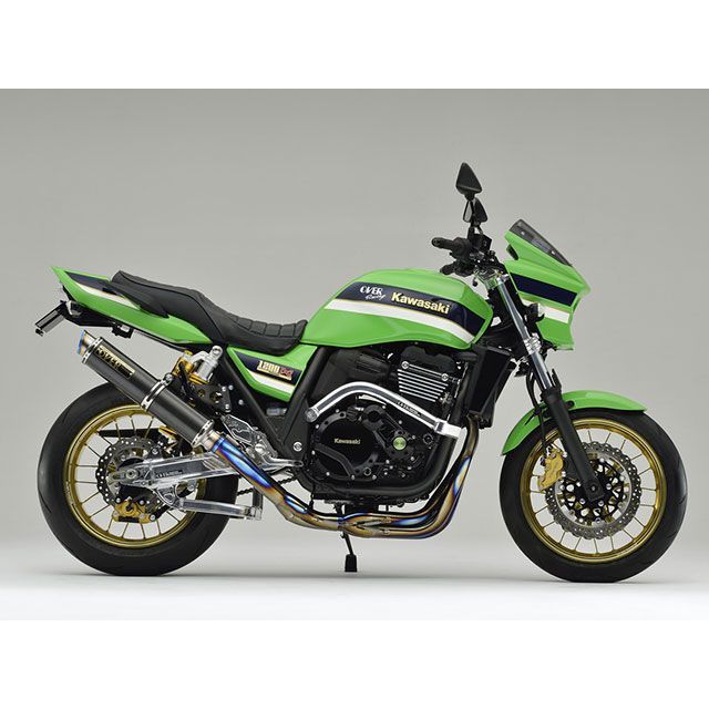 オーバーレーシング ZRX1200DAEG GP-PERFORMANCE チタンカーボン マフラー 4-2-1 OVER RACING
