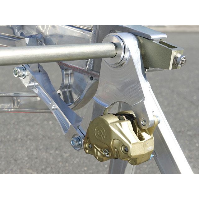 オーバーレーシング ZRX1200DAEG リアキャリパーサポート ブレンボ2P/カニ用 OVER RACING_1