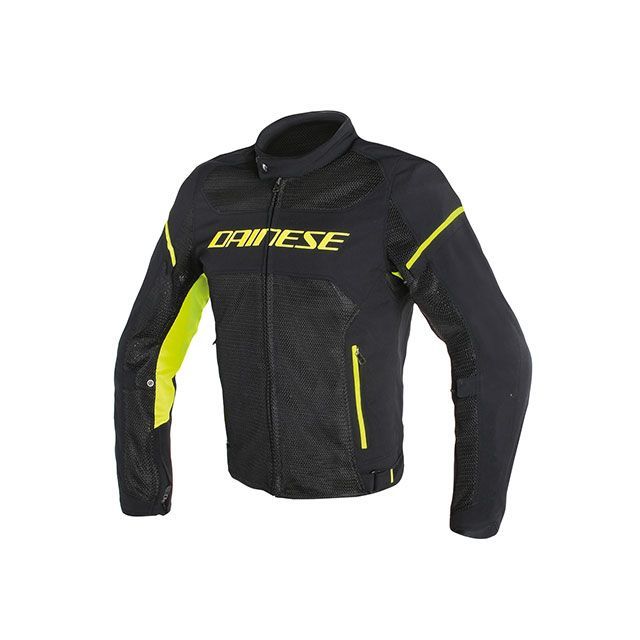 ダイネーゼ AIR FRAME D1 TEX JACKET カラー N49-BLACK/BLACK/YELLOW 