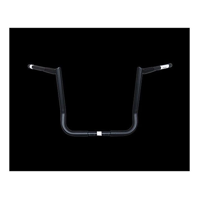 ワイルドワン FLHT/C/U/K､FLHX ツアラー用 14in リーパーエイプハンガー カラー ブラック WILD1