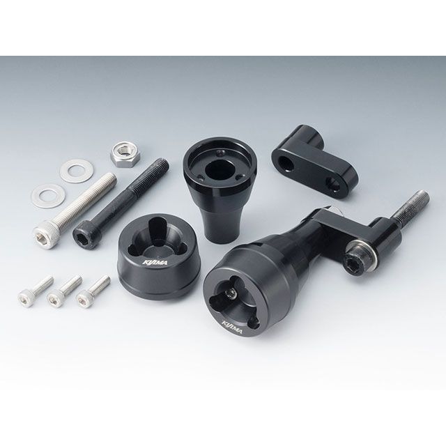 キジマ YZF-R25/R3 ボディースライダー カラー ブラック KIJIMA バイクの通販は 7,452円