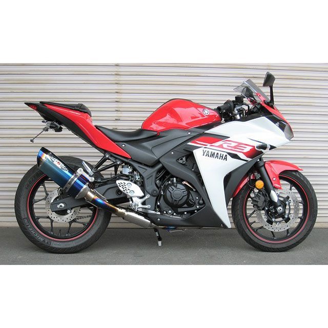 ビートジャパン YZF-R3/MT-03 NASSERT Evolution Type II フルエキゾーストマフラー サイレンサー ブルーチタン … 100,296円