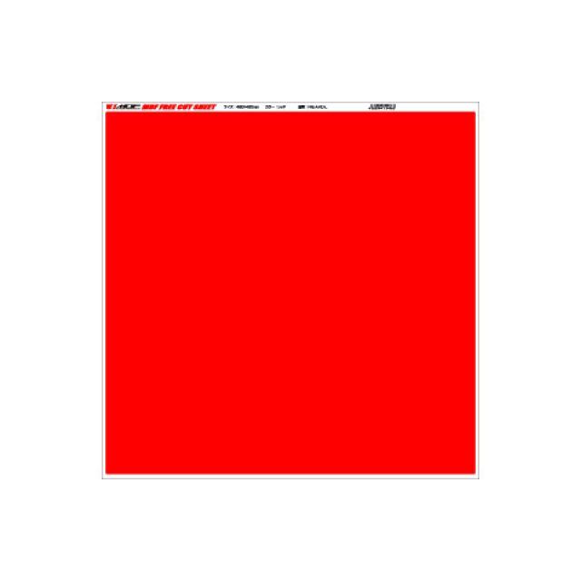 【メーカー直送】エムディーエフ 汎用 フリーカット グラフィックシート ラージ カラー レッド MDF バイクの通販は