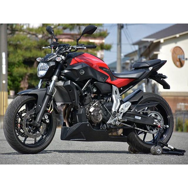 才谷屋ファクトリー MT-07 アンダーカウル 仕様 黒ゲル Saitaniya