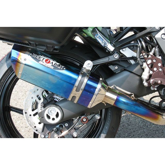 ビートジャパン Ninja1000ABS NASSERT Evolution Type II T-2（P） パニアケース対応マフラー サイレンサー …