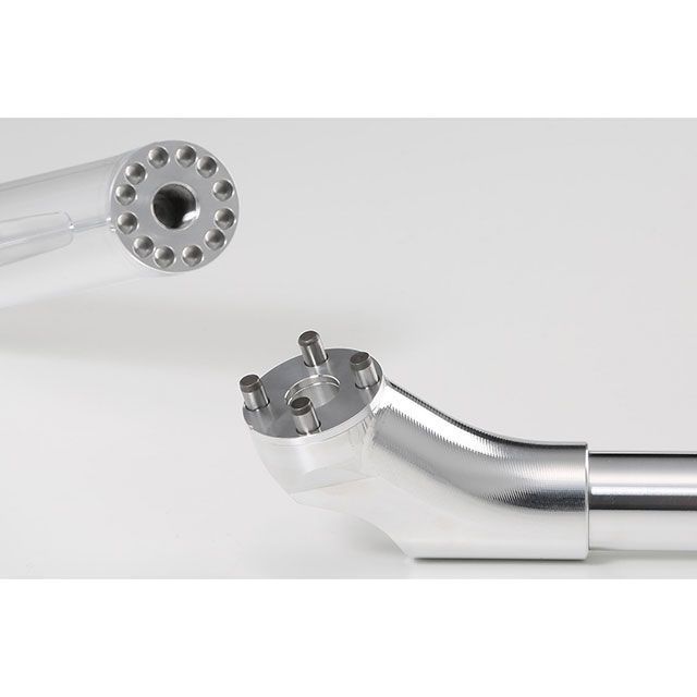 AELLA アエラ アルミ可変ハンドルバー ハンドルカラー：ブラック / 付属スペーサーカラー：ホワイト / 付属スペーサーサイズ：12mm DIAVEL DUCATI ドゥカティ アルミ削り出し可変ハンドル(Diavel) | AELLA オンラインショップ