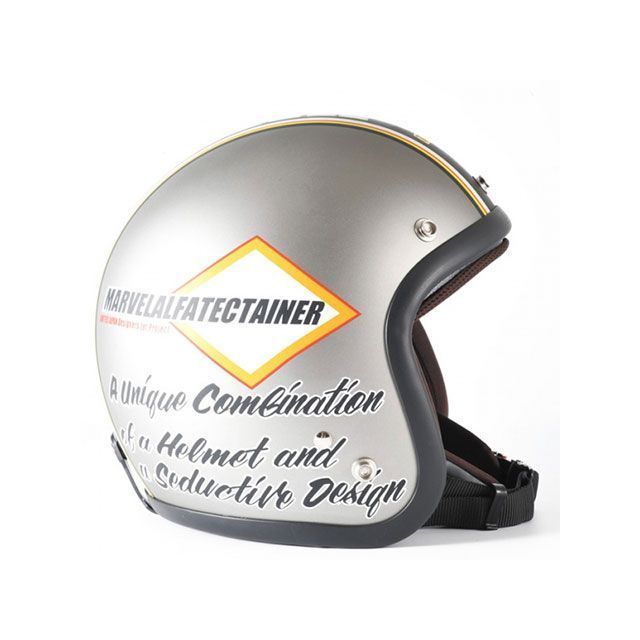 【yt】 72ジャムジェット JJ-21 MARVEL（シルバーグレー） 72JAM バイク