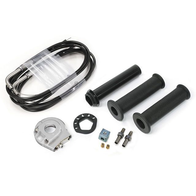 アクティブ 汎用 ハイスロットルキット EVO2 汎用キット スモールホルダー 巻取φ42 ホルダーカラー ブラック ACTIVE バイクの通販は 17,972円