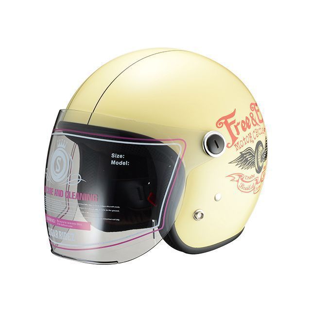 ライズ Vivian Free&Easy カラー マットアイボリー RIDEZ バイクの通販は