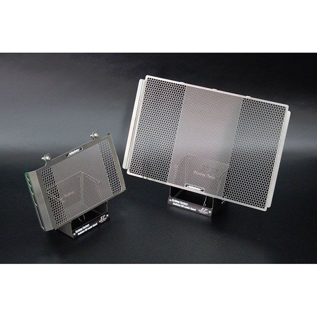 エッチングファクトリー MT-10 MT-10用 ラジエター＆オイルクーラーガードSET カラー 赤エンブレム ETCHING FACTORY バイク