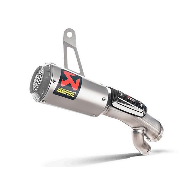 アクラポビッチ S1000RR スリップオンマフラー MOTO-GP STYLE（チタン） Euro4対応 AKRAPOVIC バイク