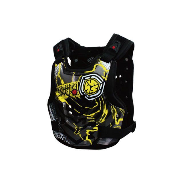 スコイコ AM06 ATTACK ボディプロテクター グラフィックモデル カラー イエロー サイズ XL SCOYCO バイクの通販は 7,655円
