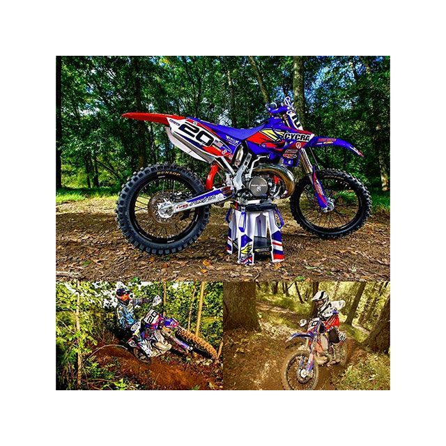 サイクラ YZ125/YZ250 YAMAHA パワーフローリアフェンダー YZ125/YZ250/YZ250X（2003-2017）2T カラー …の通販は