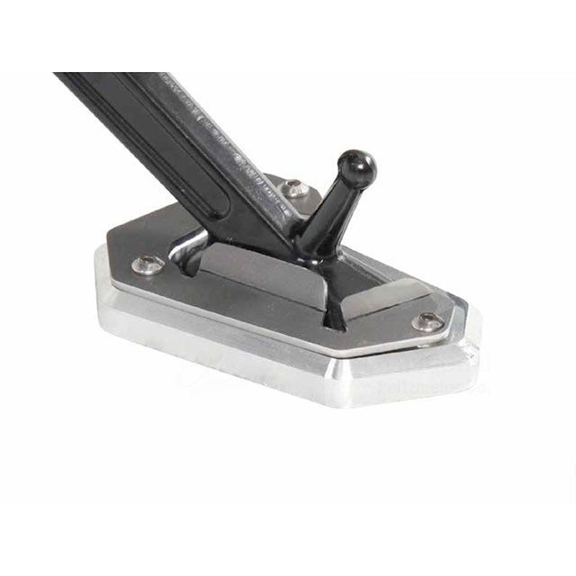 ヘプコ＆ベッカー サイドスタンドエンド（シルバー/ブラック） HEPCO＆BECKER バイクの通販は