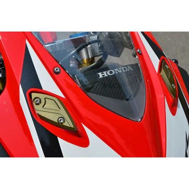 アグラス CBR250RR ミラーキャンセラー カラー レッド AGRAS バイク