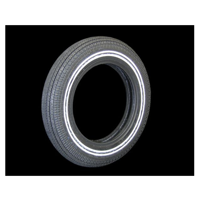 コッカータイヤ ハーレー用 コッカークラシック 5.00-16タイヤ 3/8inダブルホワイトリボン COKER TIRE