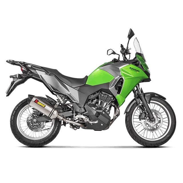 アクラポビッチ VERSYS-X250 スリップオンマフラー ヘキサゴナル（チタン） JMCA対応 AKRAPOVIC_1