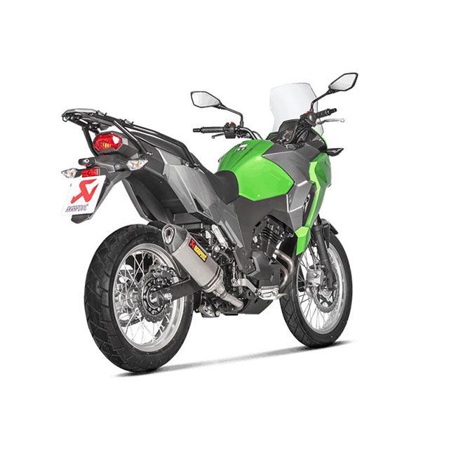 アクラポビッチ VERSYS-X250 スリップオンマフラー ヘキサゴナル（チタン） JMCA対応 AKRAPOVIC_2