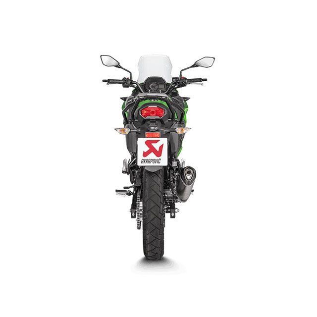 アクラポビッチ VERSYS-X250 スリップオンマフラー ヘキサゴナル（チタン） JMCA対応 AKRAPOVIC_3