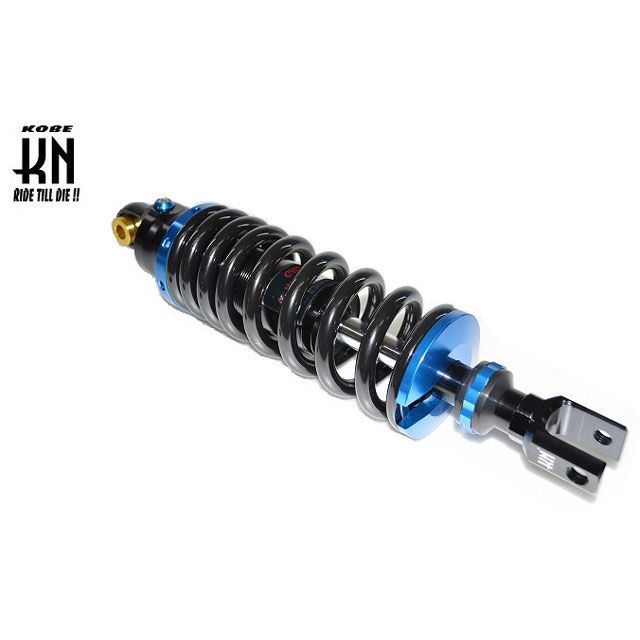 KN企画 マジェスティS/S-MAX スーパーアブソーベントショック減衰調整 カラー ブルー kn926