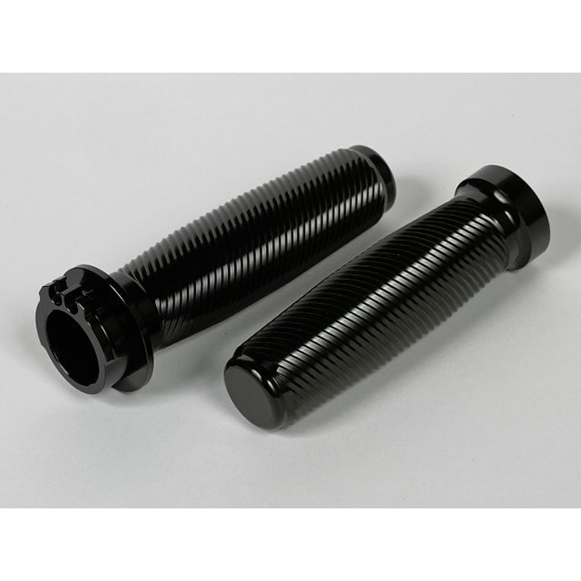 ミスミエンジニアリング ハーレー トルネードグリップ カラー ブラック MISUMI ENGINIEERING バイクの通販は