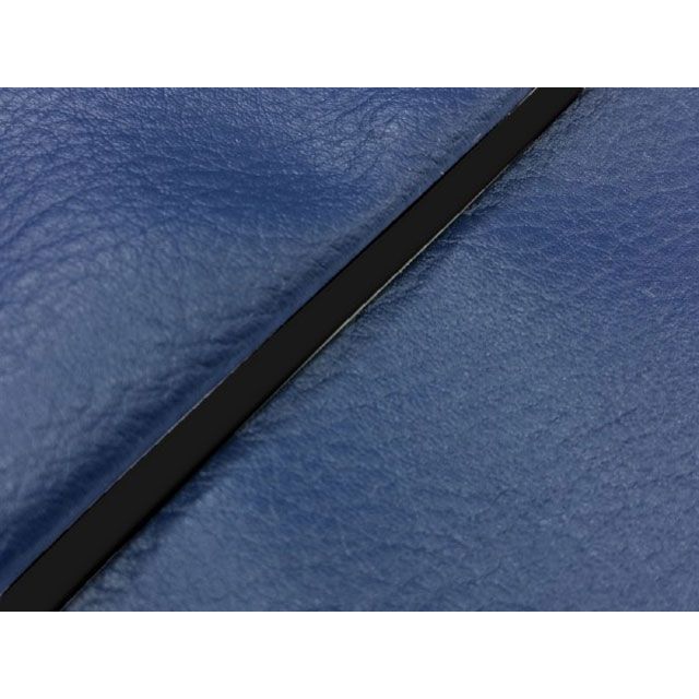 グロンドマン W650 W650（99年 EJ650A1/C1） 国産シートカバー 張替 ネイビー ライン - 仕様 黒パイピング Grondeme…
