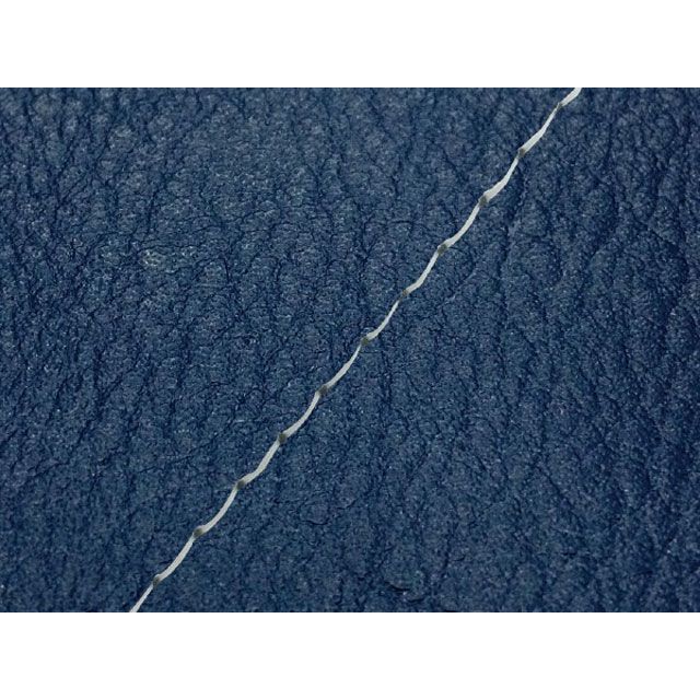 グロンドマン W650 W650（99年 EJ650A1/C1） 国産シートカバー 張替 ネイビー ライン - 仕様 透明ステッチ Grondeme…の通販は 12,289円