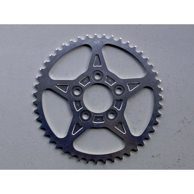 ミスミエンジニアリング ハーレー 520 5スター リアスプロケット 丁数 46 カラー シルバー MISUMI ENGINIEERING