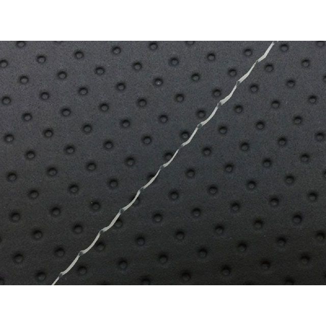 グロンドマン W650 W650（99年 EJ650A1/C1） 国産シートカバー 張替 フルエンボスブラック ライン - 仕様 透明ステッチ Gr…