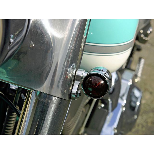 ミスミエンジニアリング FLHX FLHX用 フロントウインカーステー カラー ポリッシュ MISUMI ENGINIEERING バイクの通販は