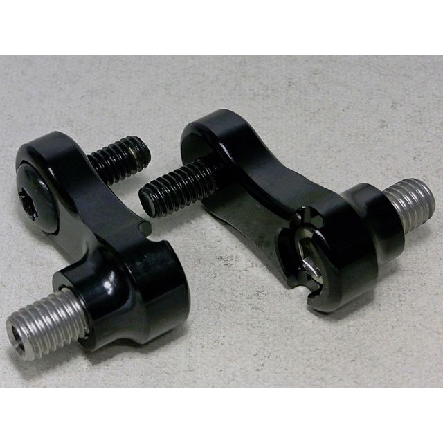 ミスミエンジニアリング FLHX FLHX用 フロントウインカーステー カラー ブラック MISUMI ENGINIEERING バイクの通販は