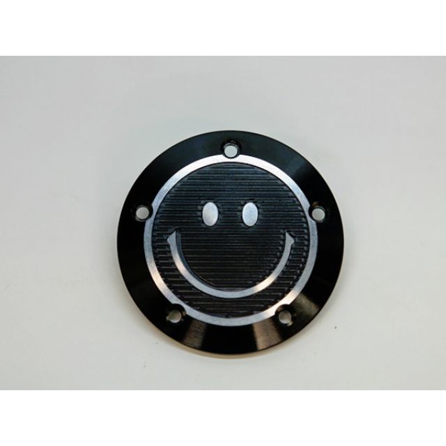 ミスミエンジニアリング ハーレー タイマーカバー ビレットニコ カラー ブラック タイプ 2穴（タテ） MISUMI ENGINIEERING バイク 6,859円