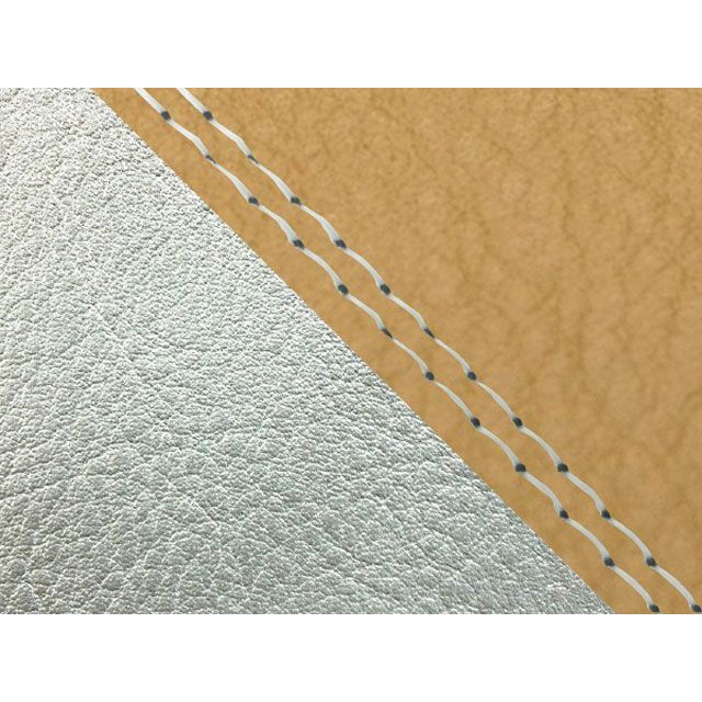 グロンドマン W650 W650(99年 EJ650A1/C1) 国産シートカバー 張替 黄土色 ライン シルバーライン 仕様 透明ダブルステッチ …の通販は 7,988円