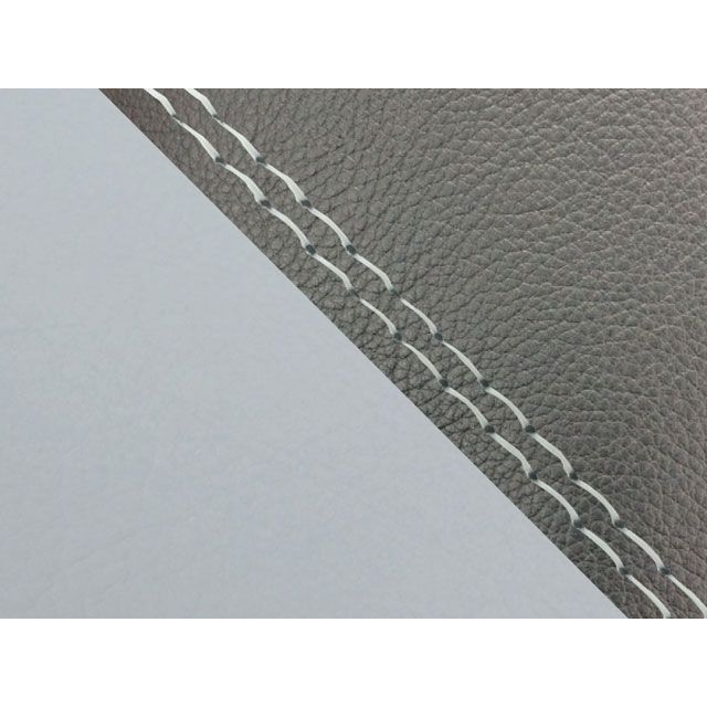 グロンドマン W650 W650（99年 EJ650A1/C1） 国産シートカバー 張替 黒 ライン グレーライン 仕様 透明ダブルステッチ Gro…