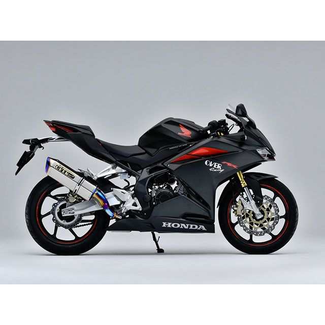 オーバーレーシング CBR250RR TT-Formula RS フルチタン スリップオンマフラー OVER RACING バイク