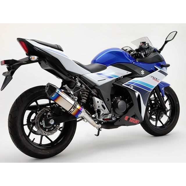 BMS GSX250R CORSA-EVO II スリップオンマフラー ヒートチタン 政府認証 BMS RACING FACTORY バイク