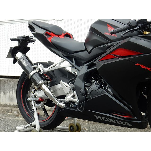 な ダブルアールズ CBR250RR JMCA リヤエキゾースト ラウンドタイプ