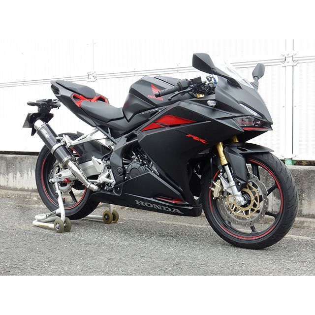 ダブルアールズ CBR250RR JMCA リヤエキゾースト ラウンドタイプ 仕様
