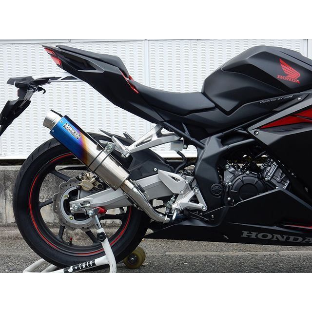 ダブルアールズ CBR250RR JMCA リヤエキゾースト ラウンドタイプ 仕様 ステンレス/チタン（焼き色） WR’S バイクの通販は 34,595円
