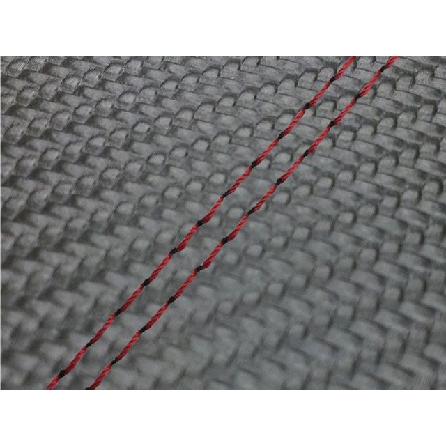 グロンドマン スーナー50SS/Z/100ZZ スーナー50SS/Z/100ZZ 国産シートカバー カーボンブラック タイプ 張替 仕様 赤ダブルス…の通販は
