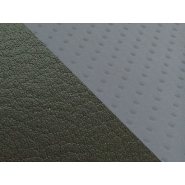 グロンドマン KSR50/80 KSR50/80（KMX50B/80B） 国産シートカバー 張替 エンボスグレー ツートン生地 黒 仕様 透明ステッ…の通販は 6,902円