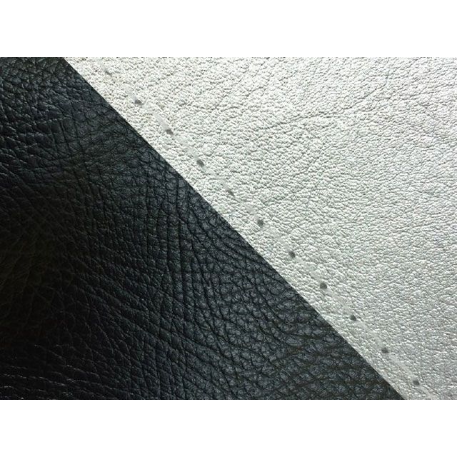 グロンドマン KSR50/80 KSR50/80（KMX50B/80B） 国産シートカバー 張替 シルバー ツートン生地 黒 仕様 透明ステッチ G…の通販は 6,902円