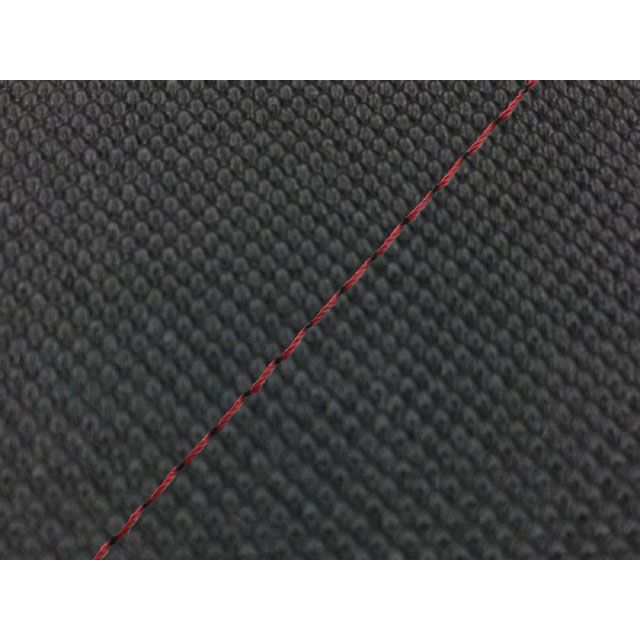 グロンドマン KSR50/80 KSR50/80（KMX50B/80B） 国産シートカバー 張替 スベラーヌブラック ツートン生地 - 仕様 赤ステ…の通販は
