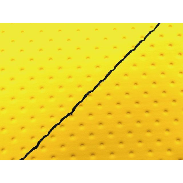 グロンドマン KSR50/80 KSR50/80（KMX50B/80B） 国産シートカバー フルエンボスイエロー タイプ 張替 仕様 黒ステッチ G…の通販は 6,902円